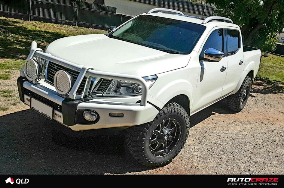 NISSAN NAVARA MAVERICK GLOSS BLACK MILLED ACCENTS